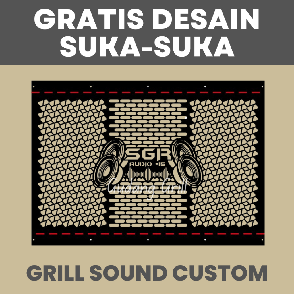 GUDANG GRILL - Grill sound system tutup box speaker line array