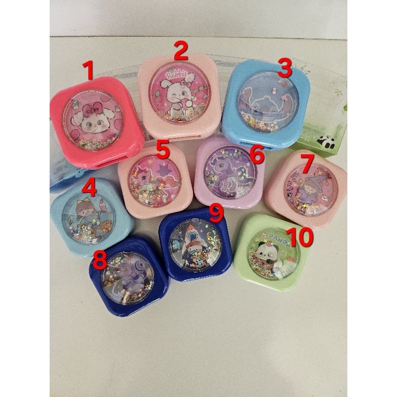 

Serutan Rautan Pensil 2 Lubang Air Glitter Lucu