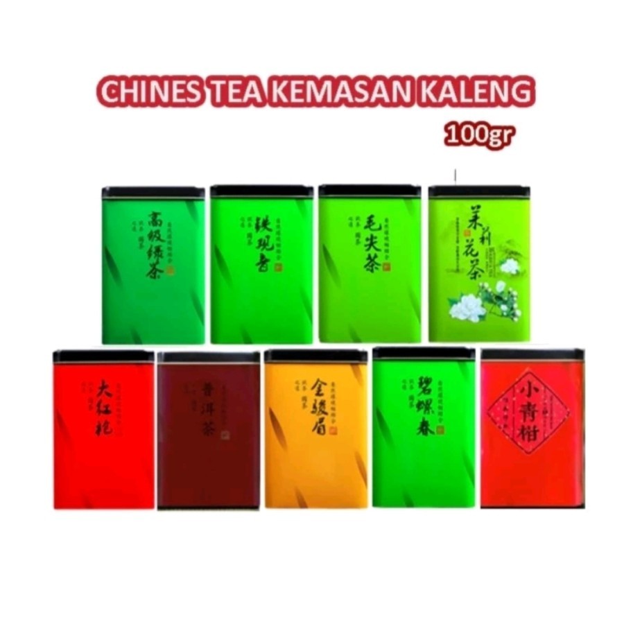 

CHINESE TEA KEMASAN KALENG 100gr