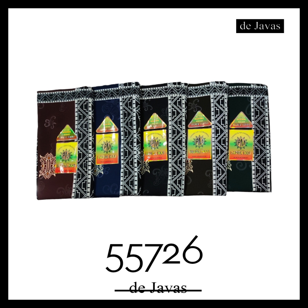 SARUNG PAPUA MAS (BEBAS PILIH MOTIF & WARNA) Pria Dewasa ORIGINAL