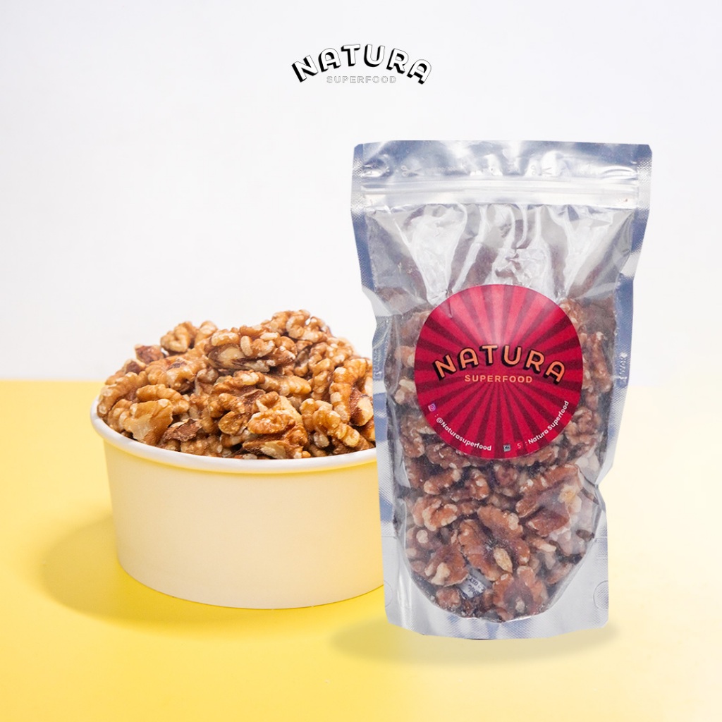 

WALNUT 100G/1000G - KING OF NUTS - KAYA OMEGA3 DAN ANTIOXIDANT / NUTS / SUPERFOOD