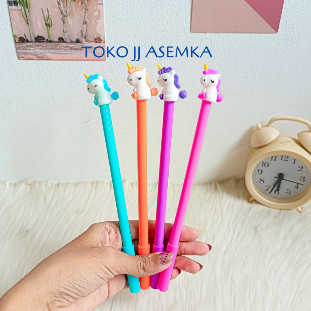 

PULPEN GEL UNICORN DUDUK MINI PGK-1771 PEN PENA BOLPEN BOLPOIN MURAH TERMURAH COD GROSIR ATK SEKOLAH