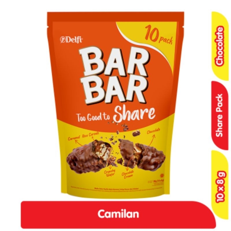 

Delfi Bar Bar Wafer Share Pack 80 g