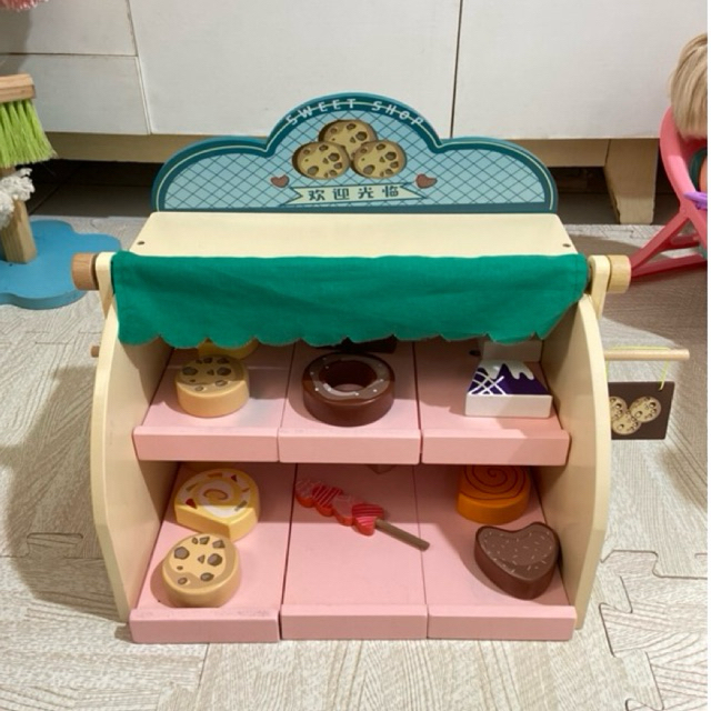 Preloved Mainan kayu / Wooden toys Cake Mother Garden