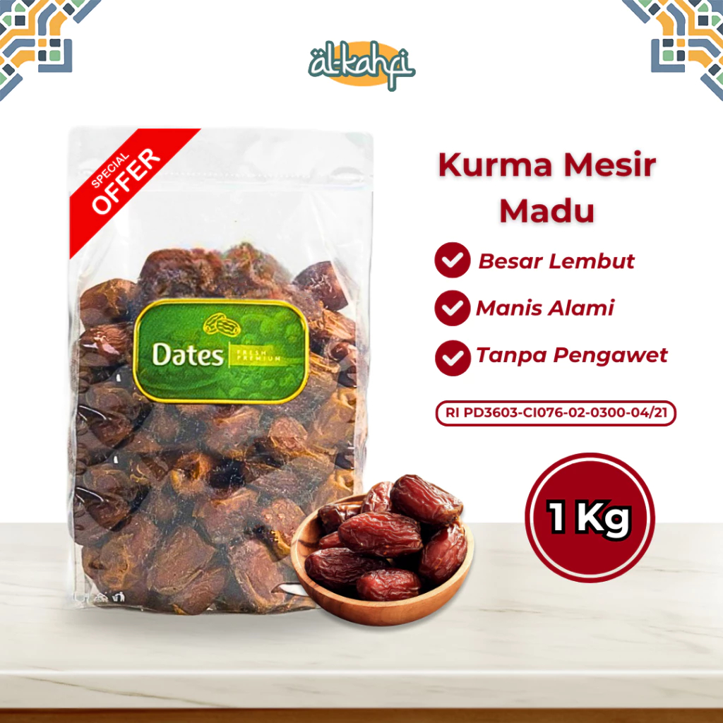 

Promo Kurma Mesir Madu 1 Kg | Manis Jumbo Kurma Arab Oleh Oleh Haji Umroh