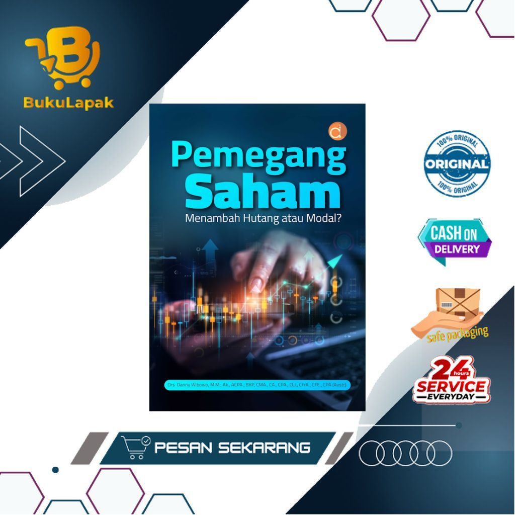 Buku Pemegang Saham: Menambah Hutang atau Modal? - Buku Saham - Buku Bisnis - Buku Akuntansi - Deepu