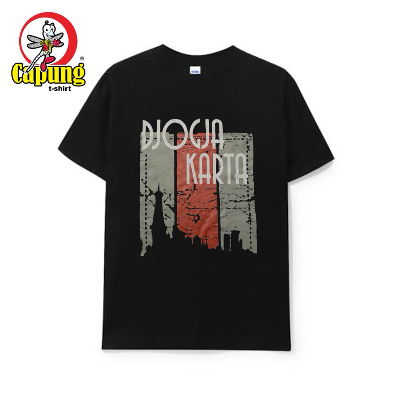 Kaos Jogja Kaos Oblong Dewasa Merk Capung Tshirt