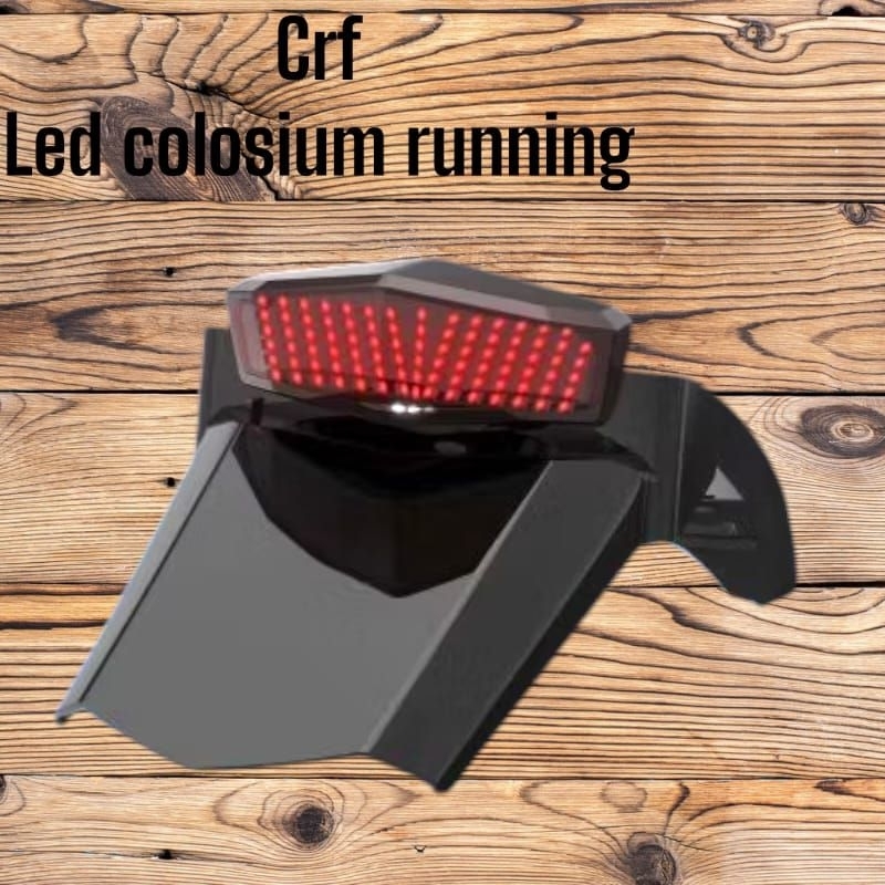 spakbor belakang crf lampu led running colosium terbaru crf crf 150 pnp