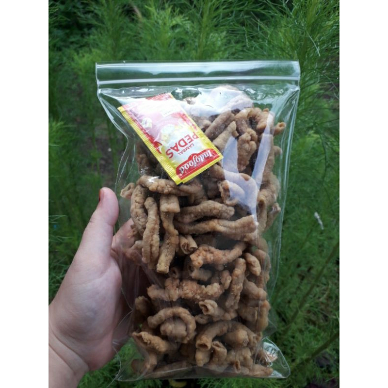 

keripik usus renyah gurih lezat