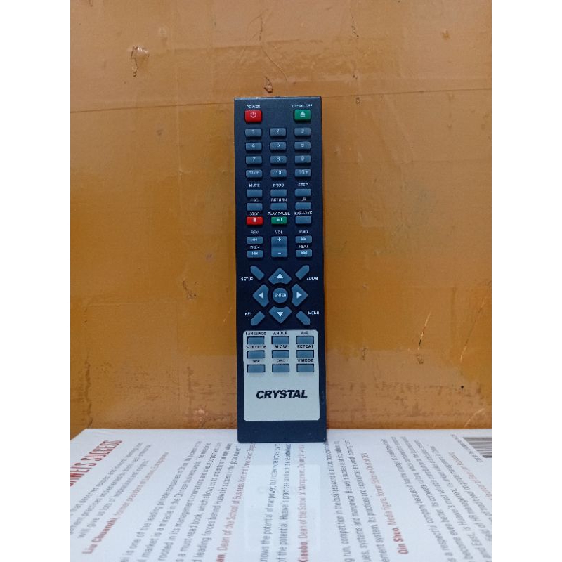 REMOTE DVD PLAYER KARAOKE CRYSTAL ORIGINAL