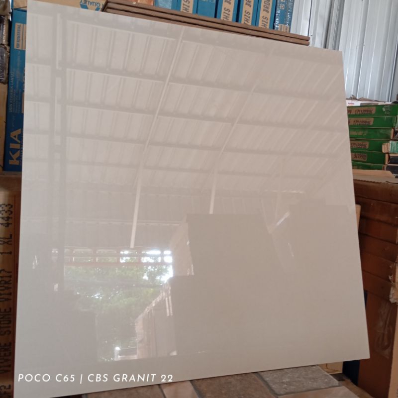 granit lantai 60x60 porchelin cream polos valda