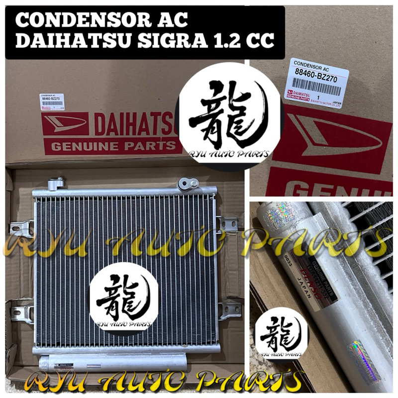 CONDENSOR AC DAIHATSU SIGRA CALYA 1.2 CC ASLI DENSO
