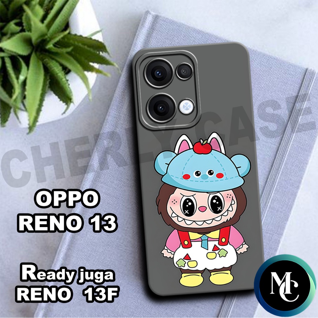 CC41/ Softcase karet lentur untuk OPPO RENO 13 DAN OPPO RENO 13F/Motif LUCU/case OPPO RENO 13/kesing