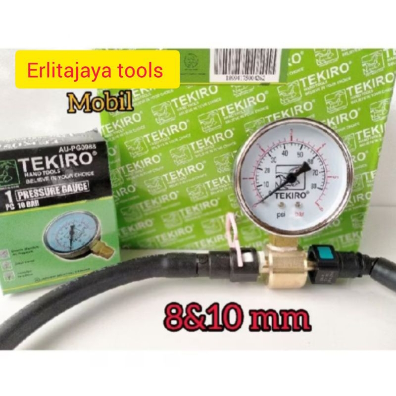 Flowbeeshop Alat Cek Tekanan Bahan Bakar Mobil Tester Fuel Pump Mobil