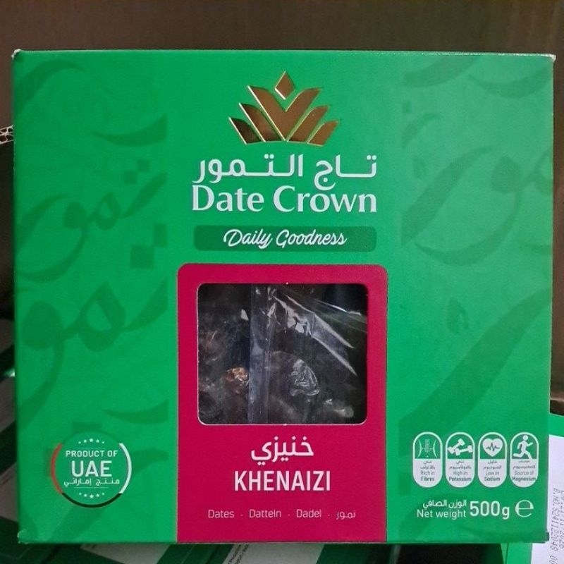 

Date Crown Khenaizi 500gr Exp Nov 2026