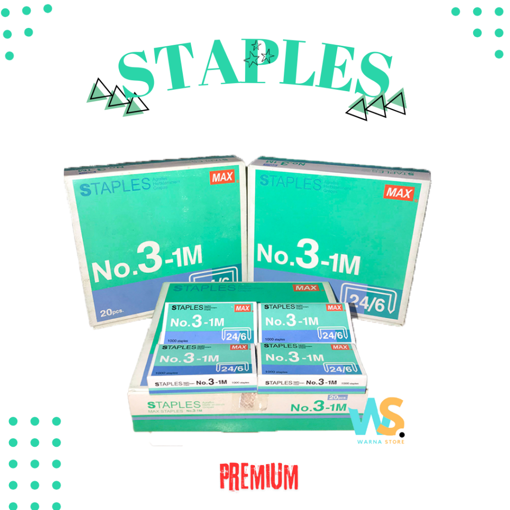 

Isi Staples No.3-1 M