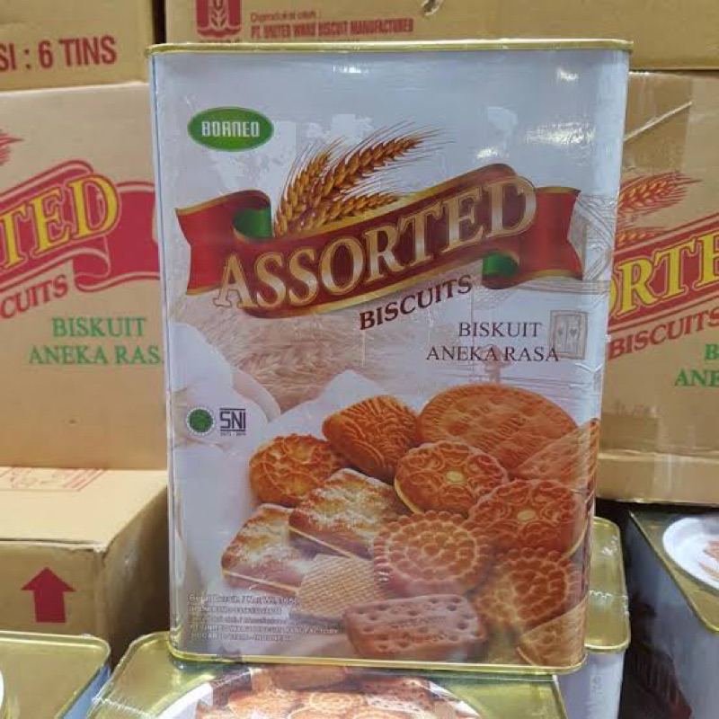 assorted biscuit borneo 650gr