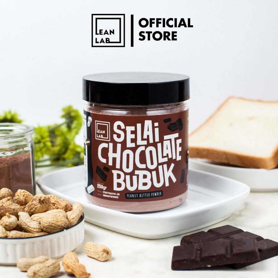 

Lean Lab Selai Chocolate Bubuk 250gr Chocolate Spread / Selai Coklat