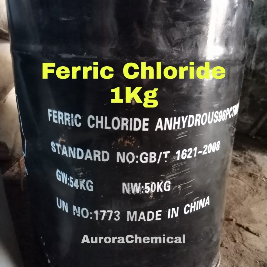Super Untung Ferric Chlride 1kg Ferit kecil Ferid Klorid Klorida Klorit Feric FeCl3