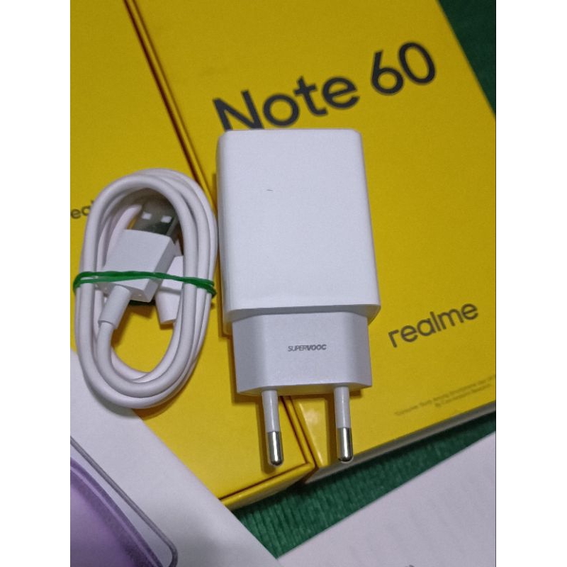 CHARGER BAWAAN COPOTAN REALME NOTE 60 KAPASITAS 10WATT ORIGINAL