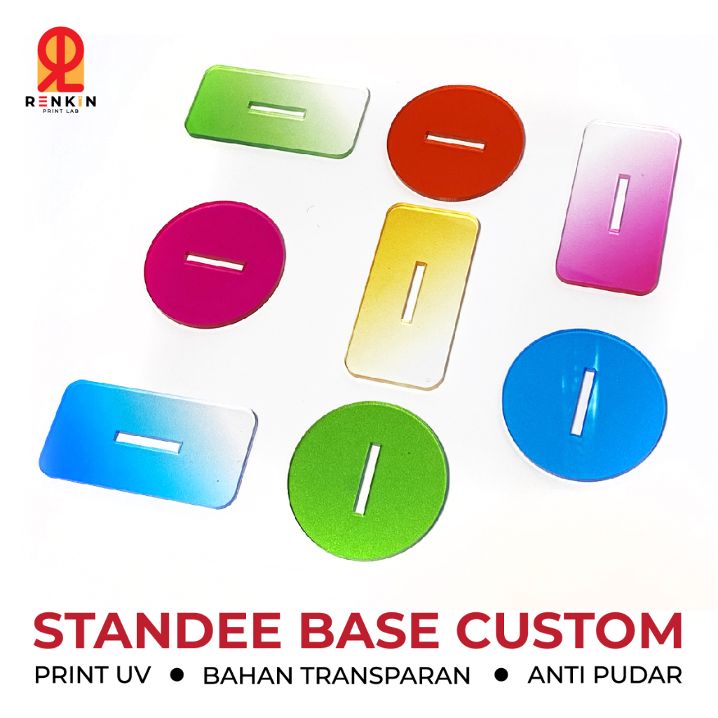 [Additional] Base Standee Custom | Custom Standee Base