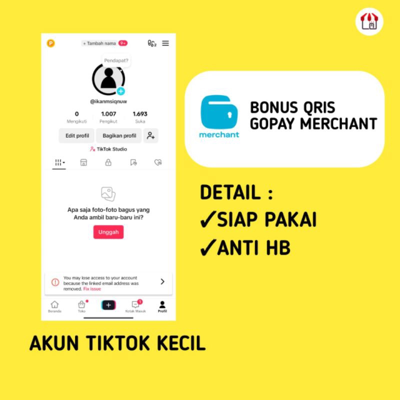 AKUN QRIS PERMANEN GPM#2
