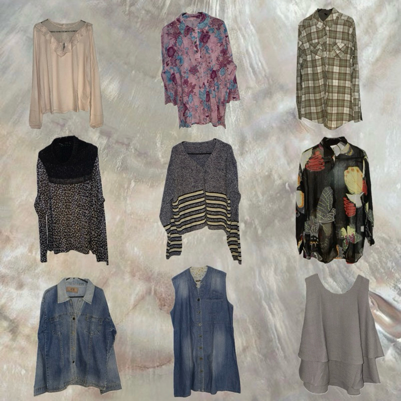 ❀ preloved baju coquette / floral / Vintage / 90s ❀