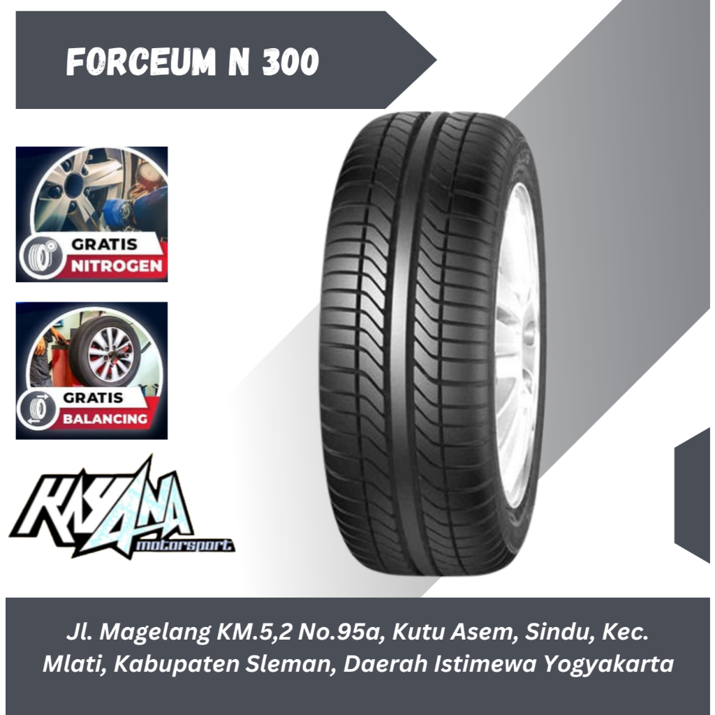 Ban Baru Standart Calya Agya Sigra 175 65 R14 Ban Mobil Merk Forceum N300