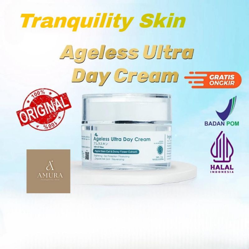 Amura Day Cream Pelembab, Flek Hitam, Wajah Kusam