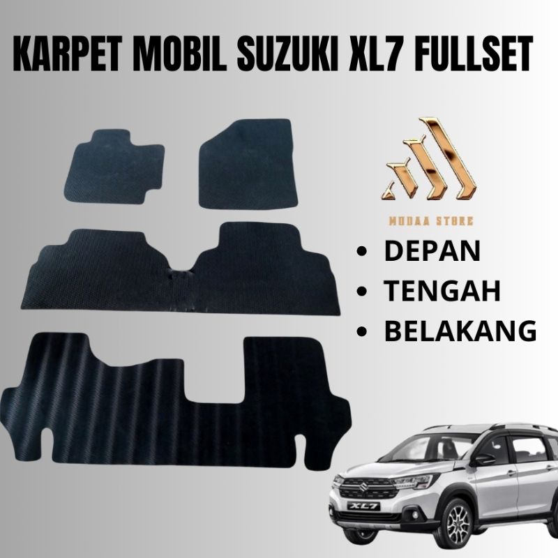Karpet Mobil Suzuki XL7 Fullset / Karpet Matras Karet Mobil Suzuki XL7 Fullset