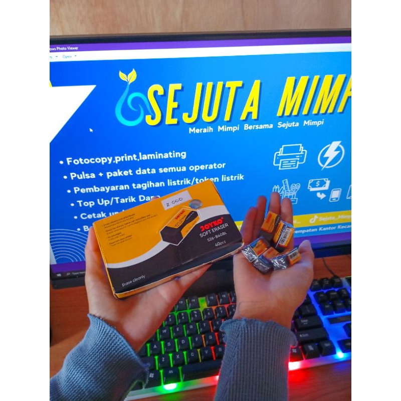 

Penghapus Joyko/Hitam