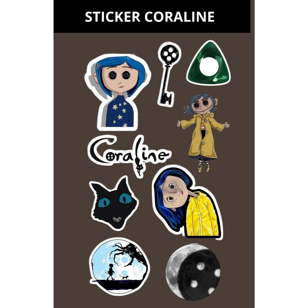 

Stiker CORALINE Custom 10x15cm - Aesthetic Keren HP & Laptop - Arutala | Wajib Baca Deskripsi
