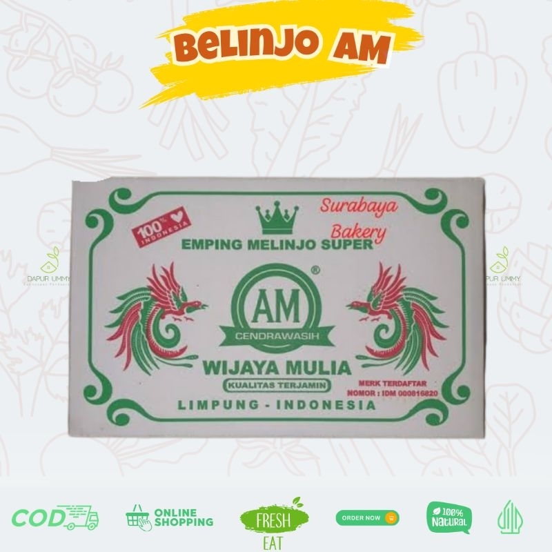 

Emping 1 Dus | Belinjo 1 Dus | Cap AM [Naik]