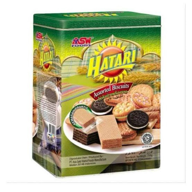 

1dus Hatari Assorted Biscuit 650gr