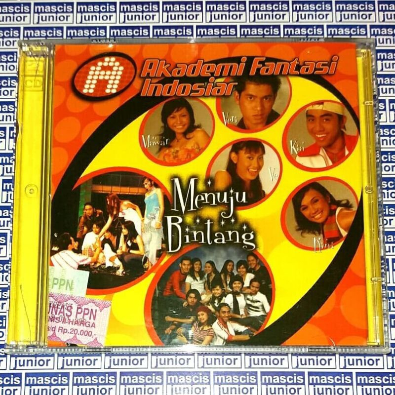 CD Akademi Fantasi Indosiar - Menuju Bintang AFI bonus VCD Original