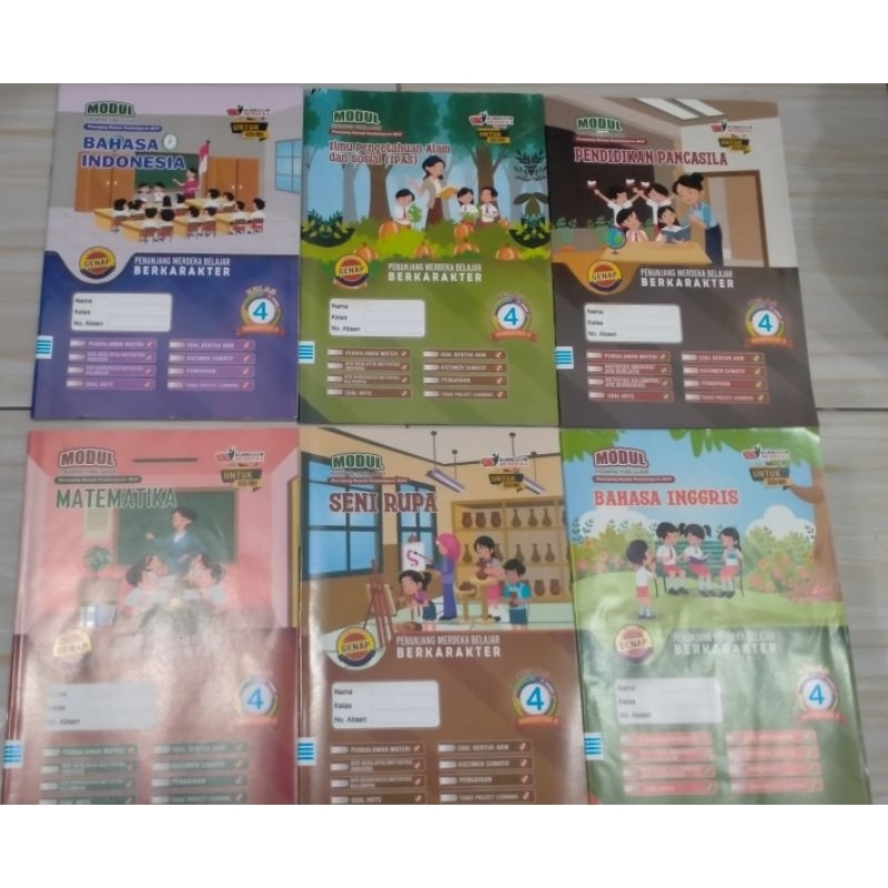 1set LKS Kelas 4 Semester 2