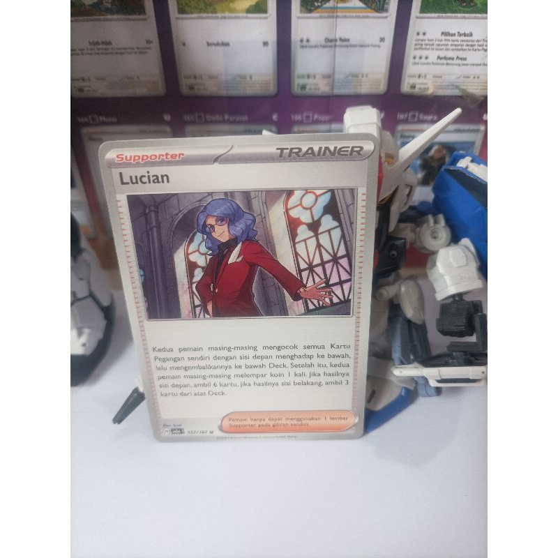 Lucian 157/167 U - Supporter - Pokemon TCG Indonesia