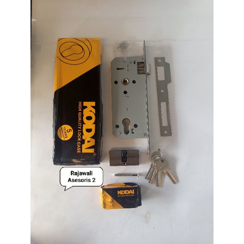KODAI Lockcase Body Kunci BESAR LIDAH / Bodi Kunci Pintu Rumah