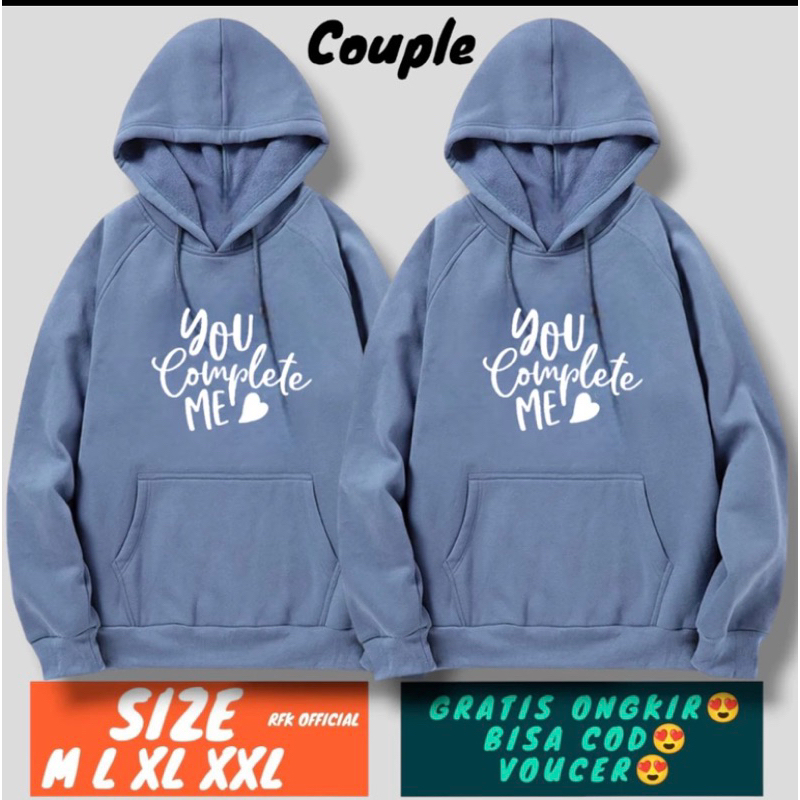 sweater couple / hoodie couple / switer couple pasangan 2 pcs / hoodie couple pasangan 2 / jaket cou