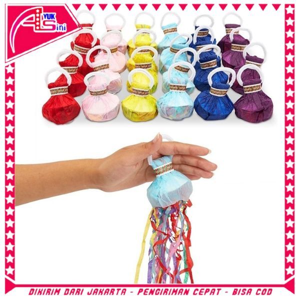 

AS Party Pita Kertas Konfeti Kertas Cracker Popper Pita Warna-warni Pita Warna Acak Perlengkapan Dekorasi Pesta Kertas Konfeti