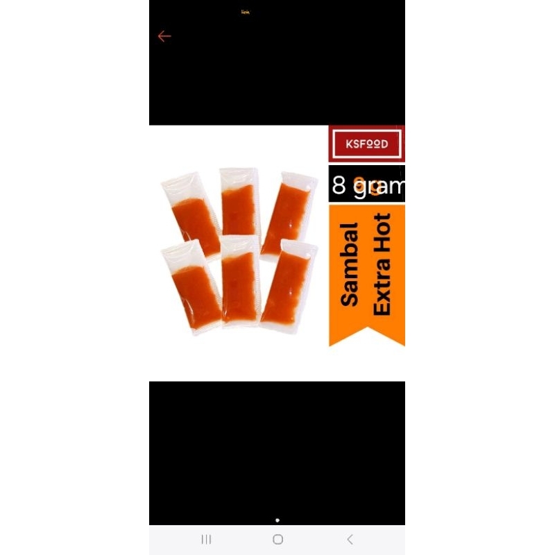 

Hermanns Sambal Extra Hot saset 8 gram (isi 500 pcs)