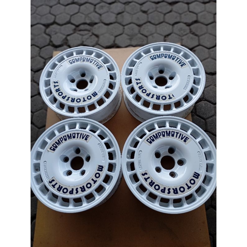velg original compomotive Th1 Ring 15 pcd 5x112 Lobang 5