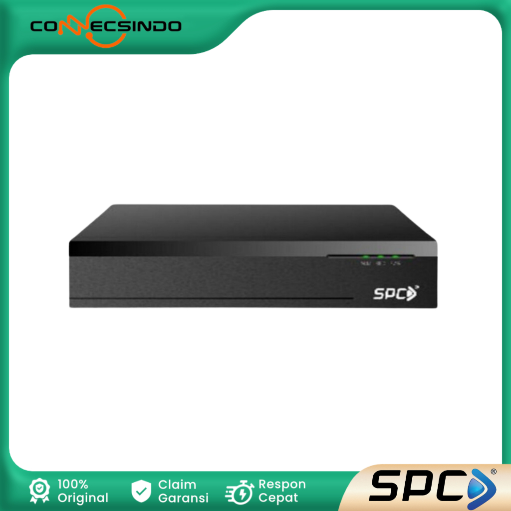 SPC DVR7TJ04EM - A100 DVR SPC TKDN 4 Channel 2mp