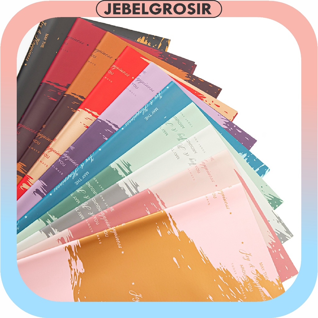 

20 Lembar Kertas Buket Bunga Cellophane Dua Warna Flower Wrapping Paper Bi Color 2 Warna Ecer KB6018