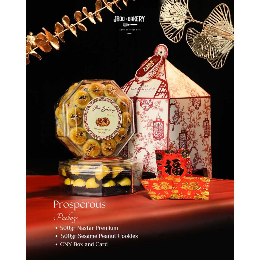 

CNY Hampers / Hampers Imlek 2025 by Jboo Bakery - Prosperous Package