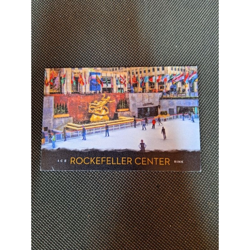 

kartu pos rockefeller center,new york/usa postcard
