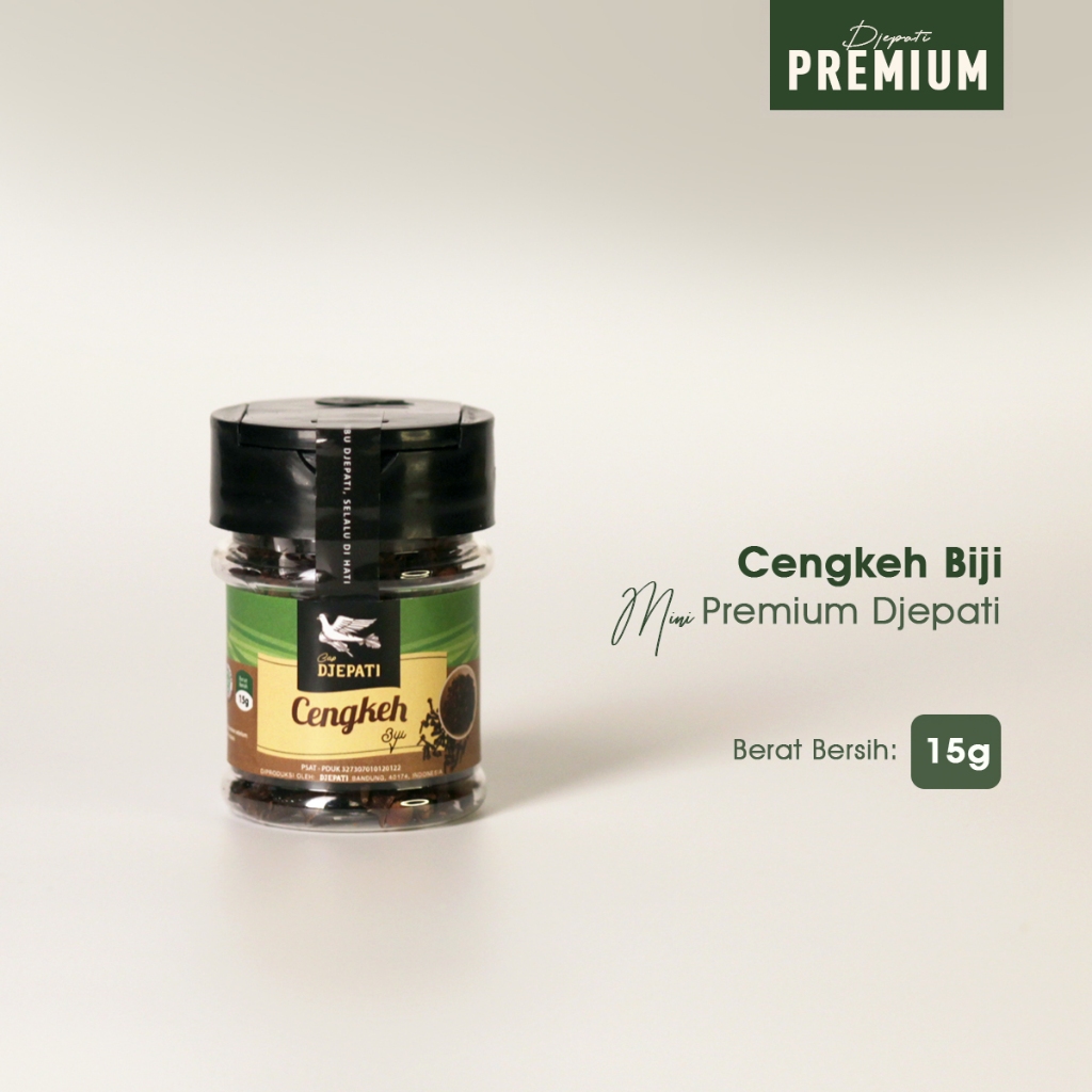 

Cap Djepati Cengkeh Biji Botol Premium 15Gr