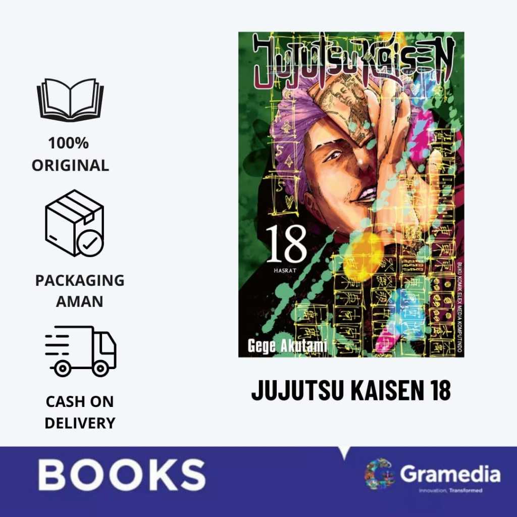 GRAMEDIA BALI-Jujutsu Kaisen 18
