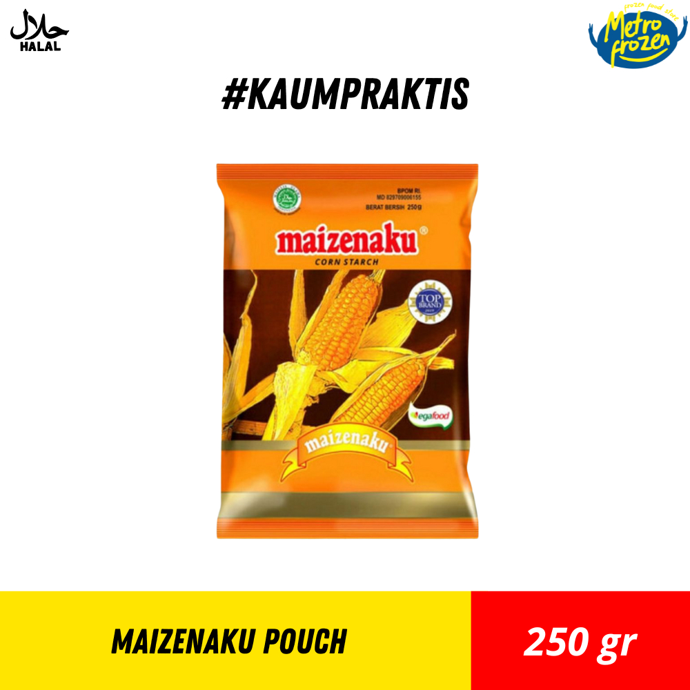 

MAIZENAKU Pouch Corn Starch 250gr //maizenaku tepung jagung //tepung jagung instan Banjarmasin