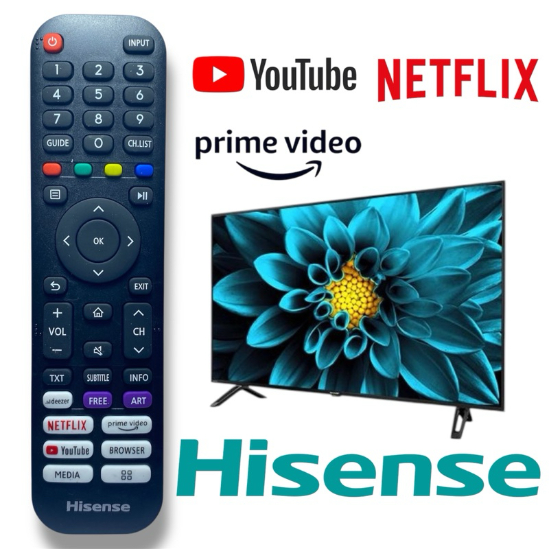 HISENSE remot smart tv android hisense remote led hisense